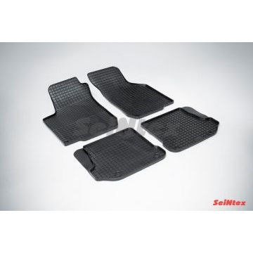 Коврики резиновые Seintex с рисунком Сетка для Skoda Octavia Tour 1996-2010