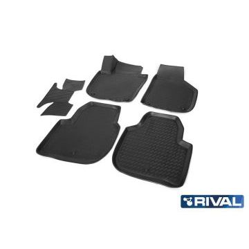 Коврики салона Rival полиуретан 5 штук для Skoda Superb 2008-2015