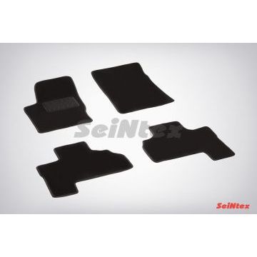 Коврики салона Lux текстильные Seintex чёрные для SsangYong Actyon 2006-2009 Коврики салона Lux текстильные Seintex чёрные для SsangYong Actyon 2006-2009