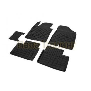 Коврики салона Rival литьевые резина 5 штук для Subaru Forester 2013-2018 Коврики салона Rival литьевые резина 5 штук для Subaru Forester 2013-2018