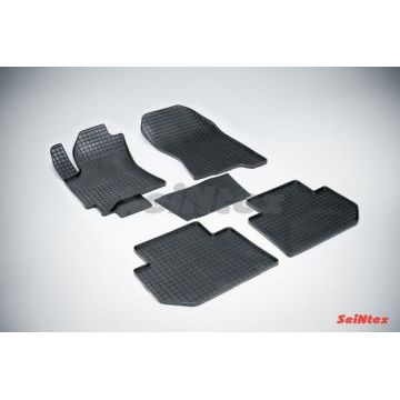 Коврики резиновые Seintex с рисунком Сетка для Subaru Tribeca B9 2004-2014 Коврики резиновые Seintex с рисунком Сетка для Subaru Tribeca B9 2004-2014