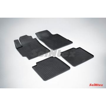 Коврики резиновые Seintex с рисунком Сетка для Toyota Camry 2007-2011 Коврики резиновые Seintex с рисунком Сетка для Toyota Camry 2007-2011