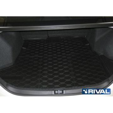 Коврик багажника Rival полиуретан для Toyota Corolla 2013-