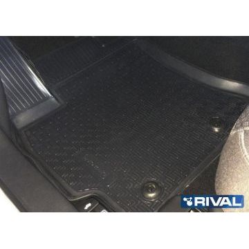 Коврики салона Rival полиуретан 5 штук для Toyota Corolla 2013-
