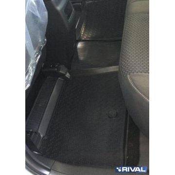 Коврики салона Rival полиуретан 5 штук для Toyota Corolla 2013-