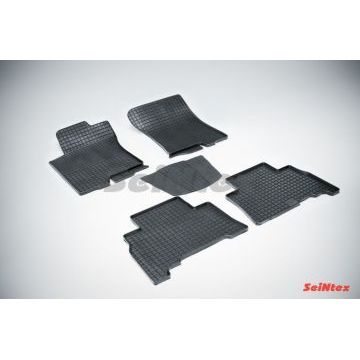 Коврики резиновые Seintex с рисунком Сетка для Toyota Land Cruiser Prado J150 2009- Коврики резиновые Seintex с рисунком Сетка для Toyota Land Cruiser Prado J150 2009-