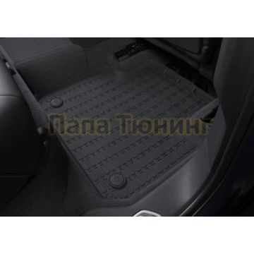 Коврики салона Rival литьевые резина 5 штук для Volkswagen Touareg 2018-