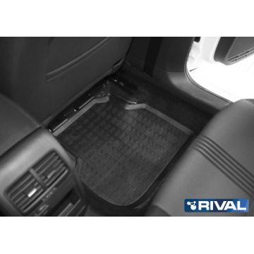 Коврики салона Rival литьевые резина 5 штук для Volkswagen Jetta 6 2011-2020