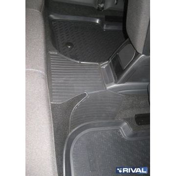 Коврики салона Rival полиуретан 5 штук для Volkswagen Polo Sedan 2009-2019