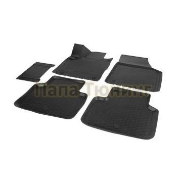 Коврики салона Rival полиуретан 5 штук для Volkswagen Teramont 2018- Коврики салона Rival полиуретан 5 штук для Volkswagen Teramont 2018-