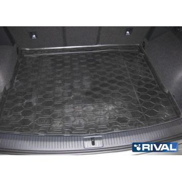 Коврик багажника Rival полиуретан на ровный пол для Volkswagen Tiguan 2016-