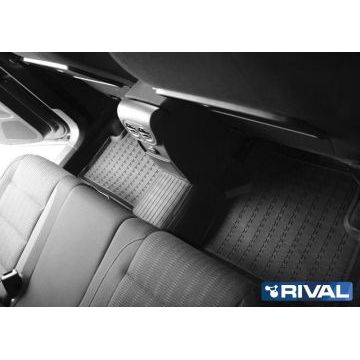 Коврики салона Rival литьевые резина 5 штук для Volkswagen Tiguan 2011-2016