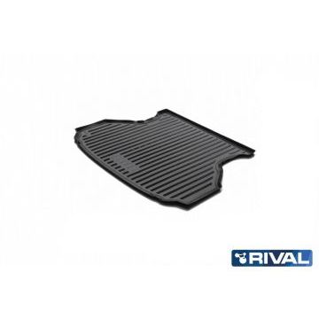 Коврик багажника Rival полиуретан на лифтбек для Lada Granta Liftback 2011-