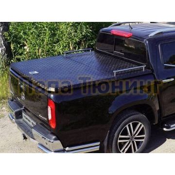 Рейлинг короткий комплект для Mercedes-Benz X-Class 2018-2019 Рейлинг короткий комплект для Mercedes-Benz X-Class 2018-2019