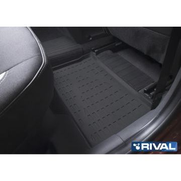 Коврики салона Rival литьевые резина 5 штук для Lada Vesta/Vesta SW 2015-