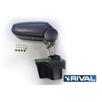 Подлокотник Rival чёрный для Kia Rio 2011-2017