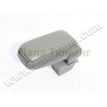 Подлокотник с боксом серый Omsa_Line для Peugeot 308 2007-2011