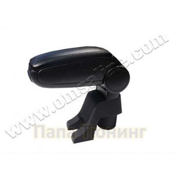 Подлокотник с боксом чёрный Omsa_Line для Renault Fluence 2009-2012