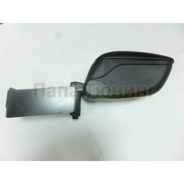 Подлокотник с боксом чёрный Omsa_Line для Renault Logan 2015-