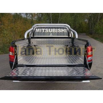 Защитный вкладыш для борта из алюминия ТСС для Mitsubishi L200 2015-2019 Защитный вкладыш для борта из алюминия ТСС для Mitsubishi L200 2015-2019