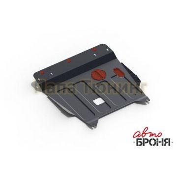 Защита картера и КПП Автоброня для 1,2/1,4/1,6 сталь 2 мм для Hyundai i20 2008-2012