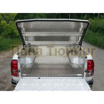 Крышка кузова (алюминий) ТСС для Toyota Hilux Black Onyx 2020-