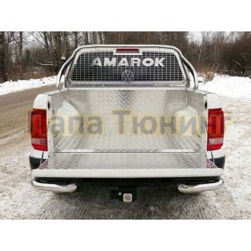 Защитный алюминиевый вкладыш в кузов автомобиля комплект ТСС для Volkswagen Amarok 2016- Защитный алюминиевый вкладыш в кузов автомобиля комплект ТСС для Volkswagen Amarok 2016-