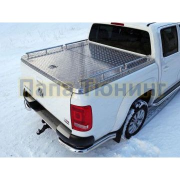 Рейлинг короткий комплект ТСС для Volkswagen Amarok 2016- Рейлинг короткий комплект ТСС для Volkswagen Amarok 2016-