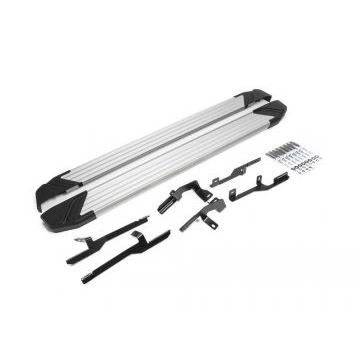 Пороги алюминиевые Rival Start для Hyundai Tucson 2015-2021/Kia Sportage 2015-2021