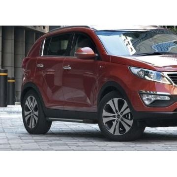 Пороги алюминиевые Rival BMW-Style для Hyundai ix35/Kia Sportage 2010-2015