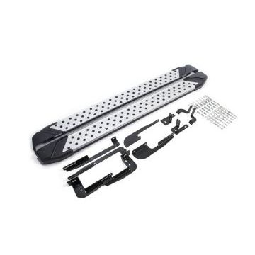 Пороги алюминиевые Rival BMW-Style для Hyundai ix35/Kia Sportage 2010-2015