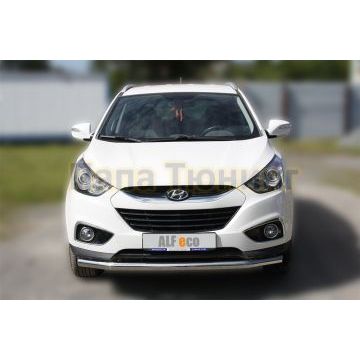 Защита переднего бампера 60 мм ALFeco для Hyundai ix35 2010-2015