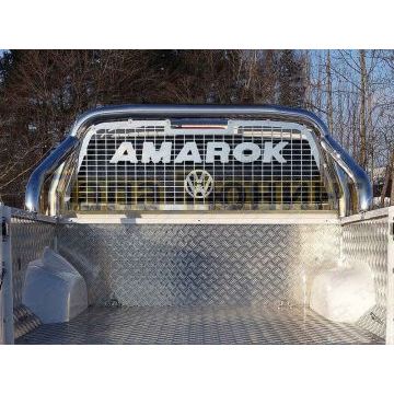 Защита кузова и заднего стекла 76 мм на кузов ТСС для Volkswagen Amarok 2016- Защита кузова и заднего стекла 76 мм на кузов ТСС для Volkswagen Amarok 2016-