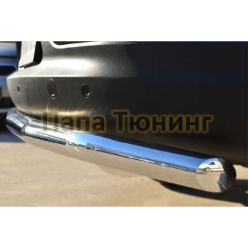 Защита заднего бампера d57 РусСталь для Kia Sportage 2010-2015