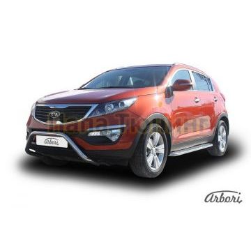 Кенгурин низкий мини 57 мм Slitkoff для Kia Sportage 2010-2015 Кенгурин низкий мини 57 мм Slitkoff для Kia Sportage 2010-2015