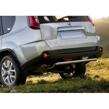 Защита заднего бампера 57 мм Rival для Nissan X-Trail T31 2011-2015
