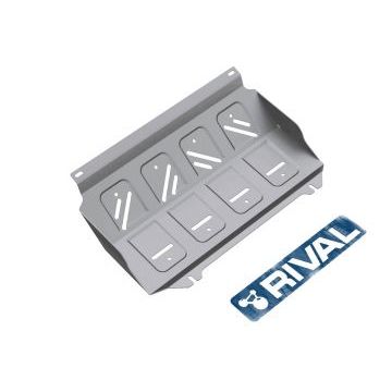 Защита радиатора Rival алюминий 4 мм для Mitsubishi L200, V - все 2006-2015