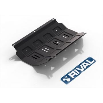 Защита радиатора Rival сталь 2 мм для Mitsubishi L200, V - все 2006-2015