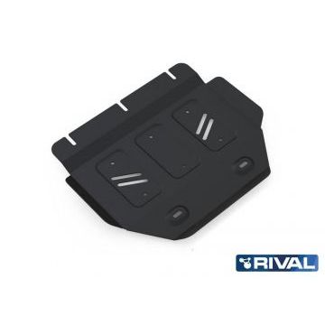 Защита РК Rival сталь 2 мм для Mitsubishi L200, V - все 2006-2015