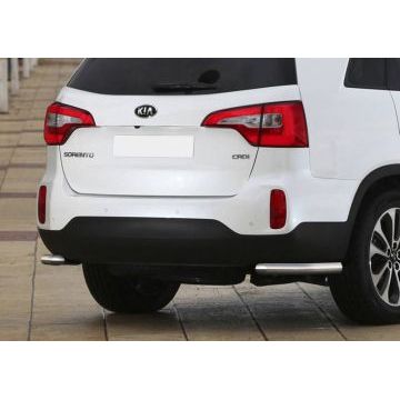 Защита задняя уголки 57 мм Rival для Kia Sorento 2012-