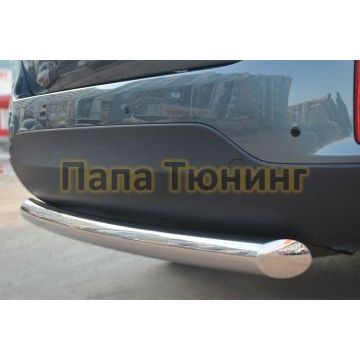 Защита заднего бампера d76 РусСталь для Kia Sorento 2012-