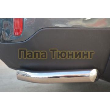 Защита задняя уголки d57 РусСталь для Kia Sorento 2012-
