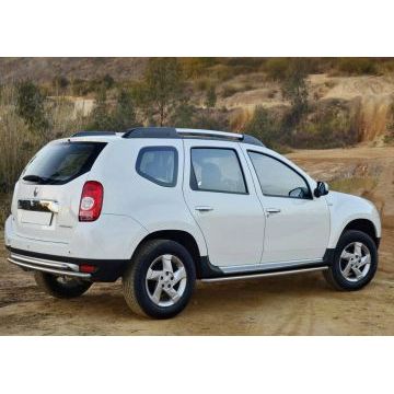 Защита штатных порогов 42 мм Rival для Nissan Terrano/Renault Duster 2011-