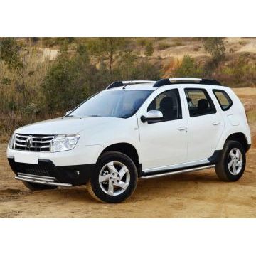 Защита передняя двойная 42-42 мм Rival для Renault Duster 2011-2015
