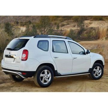 Защита заднего бампера скоба 57 мм Rival для Renault Duster 2011-2015