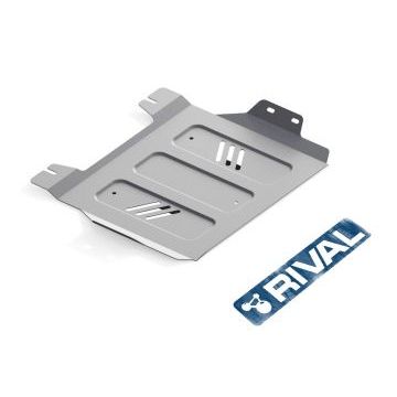 Защита РК Rival алюминий 4 мм для для Fiat Fullback, V - 2.4d 2016-/Mitsubishi L200, V - 2.4d; 2,4d H.P. 2015-/Mitsubishi Pajero Sport, V - 3.0; 2.4d 2016-