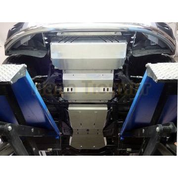 Защиты комплект (алюминий) 4мм (радиатор, картер, кпп, рк, бак) ТСС для Fiat Fullback 2016- Защиты комплект (алюминий) 4мм (радиатор, картер, кпп, рк, бак) ТСС для Fiat Fullback 2016-