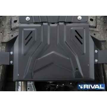 Защита РК Rival сталь 2 мм для Mitsubishi Pajero Sport, V - 3.0; 2.4d 2016-