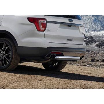 Защита заднего бампера 76 мм Rival для Ford Explorer 2015-
