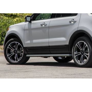 Защита штатных порогов 76 мм Rival для Ford Explorer 2011-2015